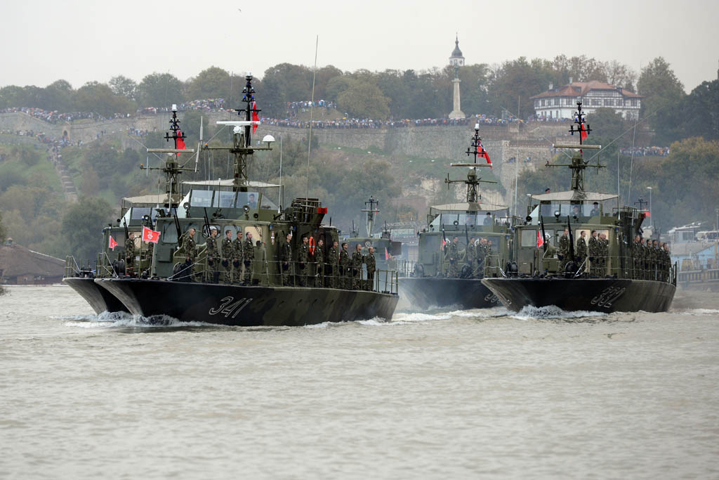 Rečna flotila na Vojnoj paradi